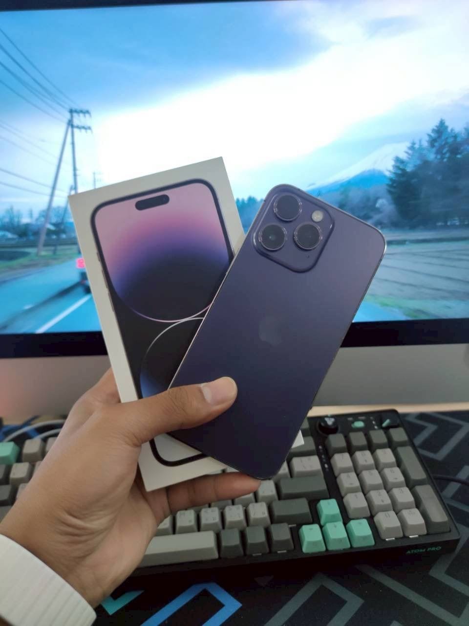 iPhone 14 Pro Max 256 GB Deep Purple • PE157
