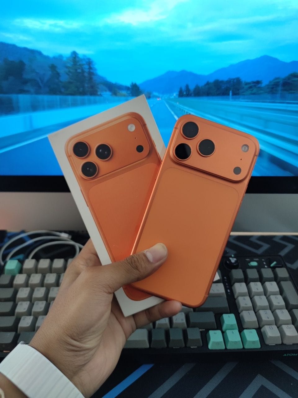iPhone 17 Pro Max 256 GB Cosmic Orange • PH334