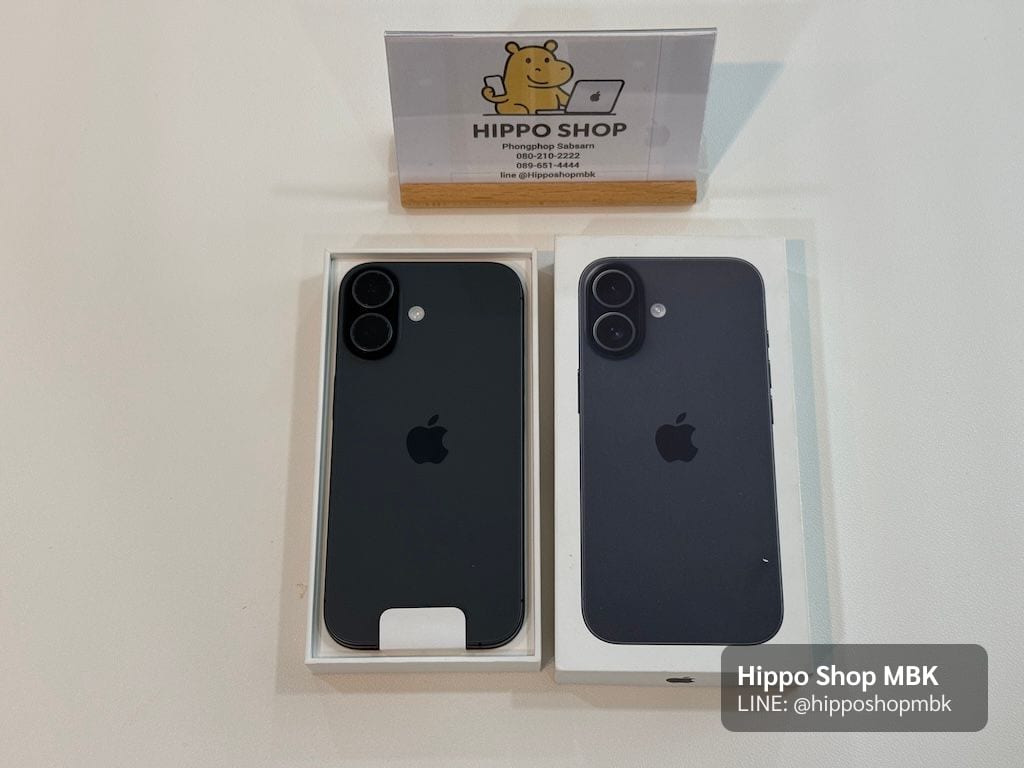 iPhone 17 (2025) Iphone 17 Black 256 สภาพใหม่ เครื่องศูนย์ไทย ประกันศูนย์
