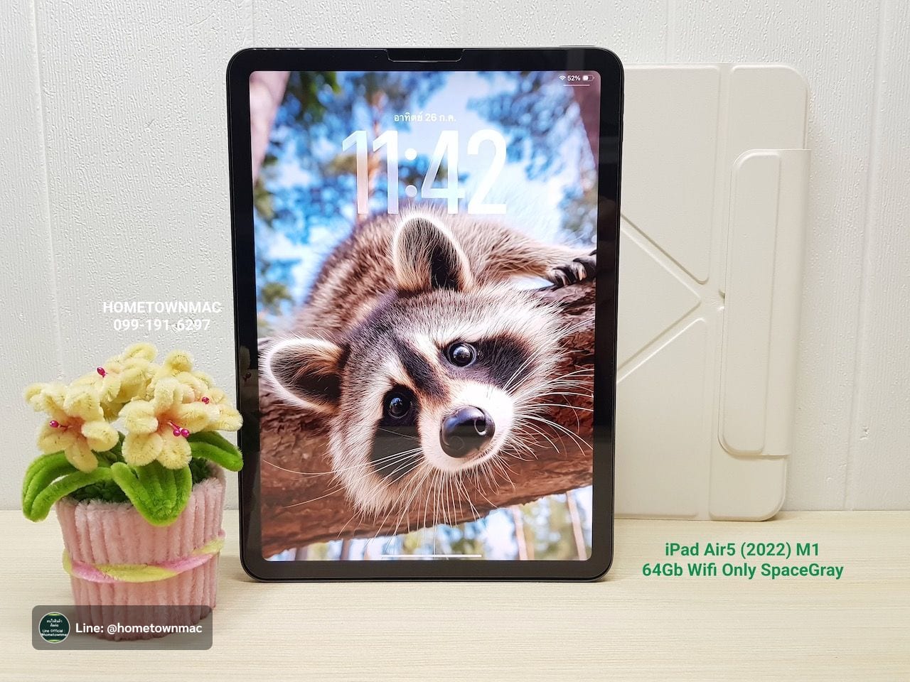 iPad Air (5th Gen, 2022) M1 64Gb Wifi Only สี Space Gray ราคาเบาๆ มีของแถม