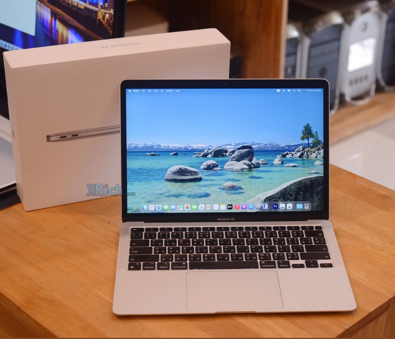 MacBook Air 13-inch, M1, 2020 MacBook Air 13-inch 2020 M1 8-CPU 7-GPU RAM 8GB SSD 256