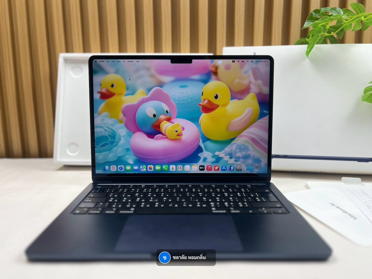MacBook Air 13-inch, M2, 2022 MacBook Air 13-inch M2 2022 Ram8GB SSD256GB Midnight CPU-8