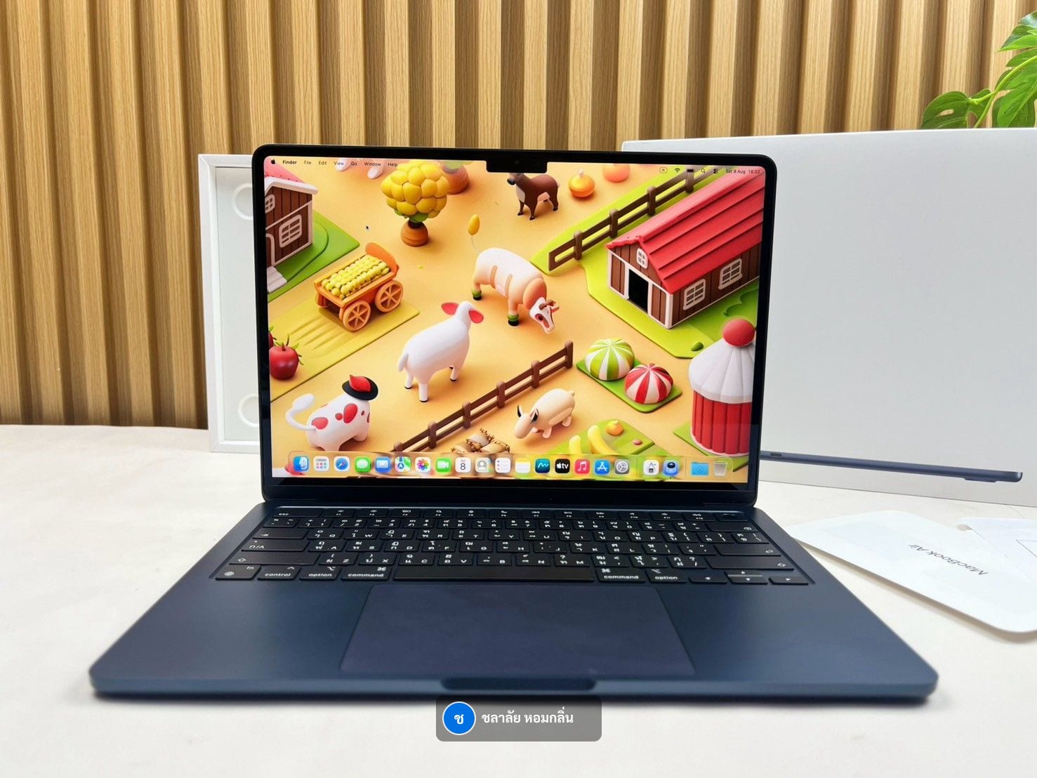 MacBook Air 13-inch, M2, 2022 MacBook Air 13-inch M2 2022 Ram16GB SSD256GB Midnight