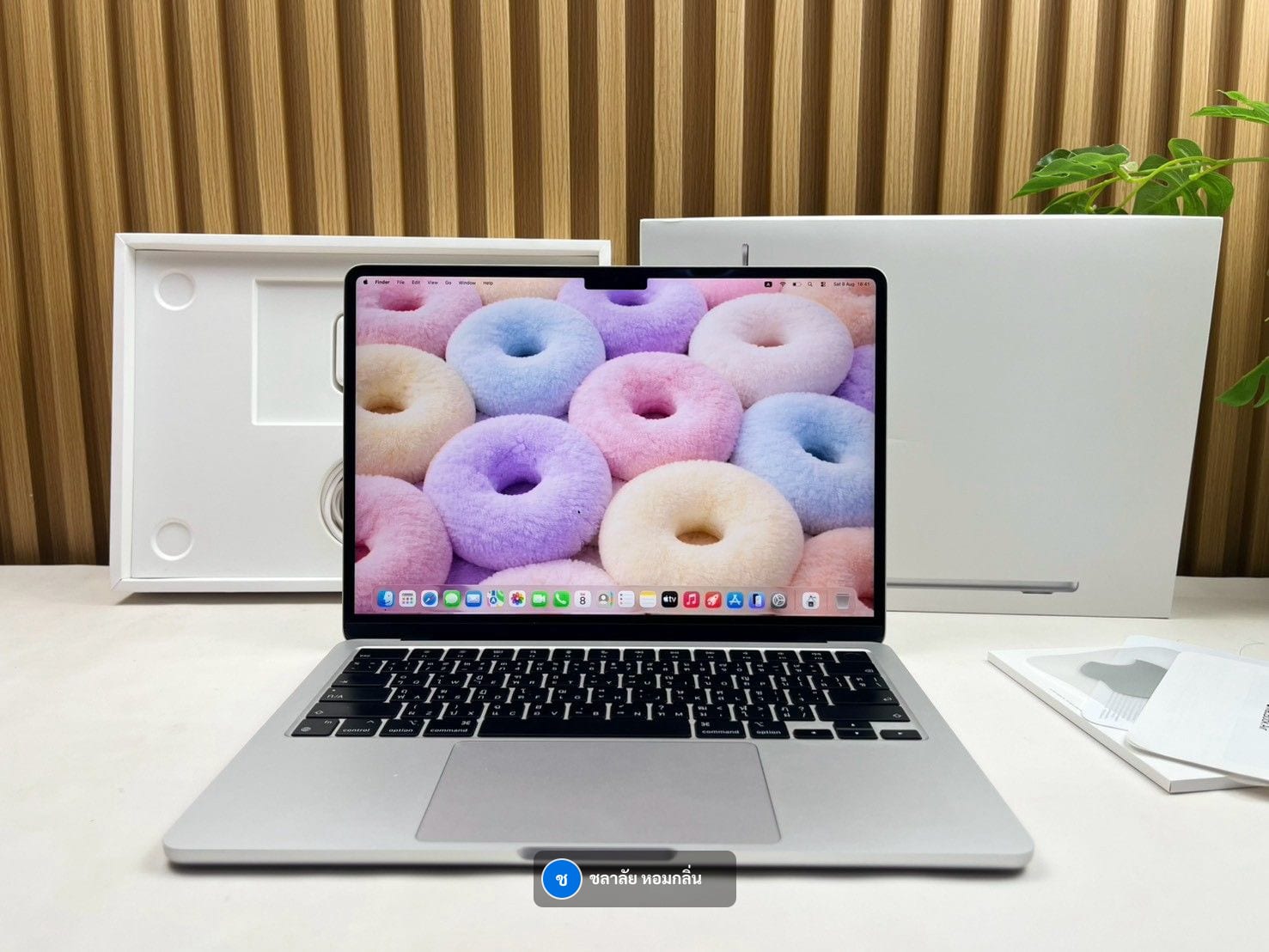 MacBook Air 13-inch, M2, 2022 MacBook Air 13-inch M2 2022 Ram8GB SSD512GB silver