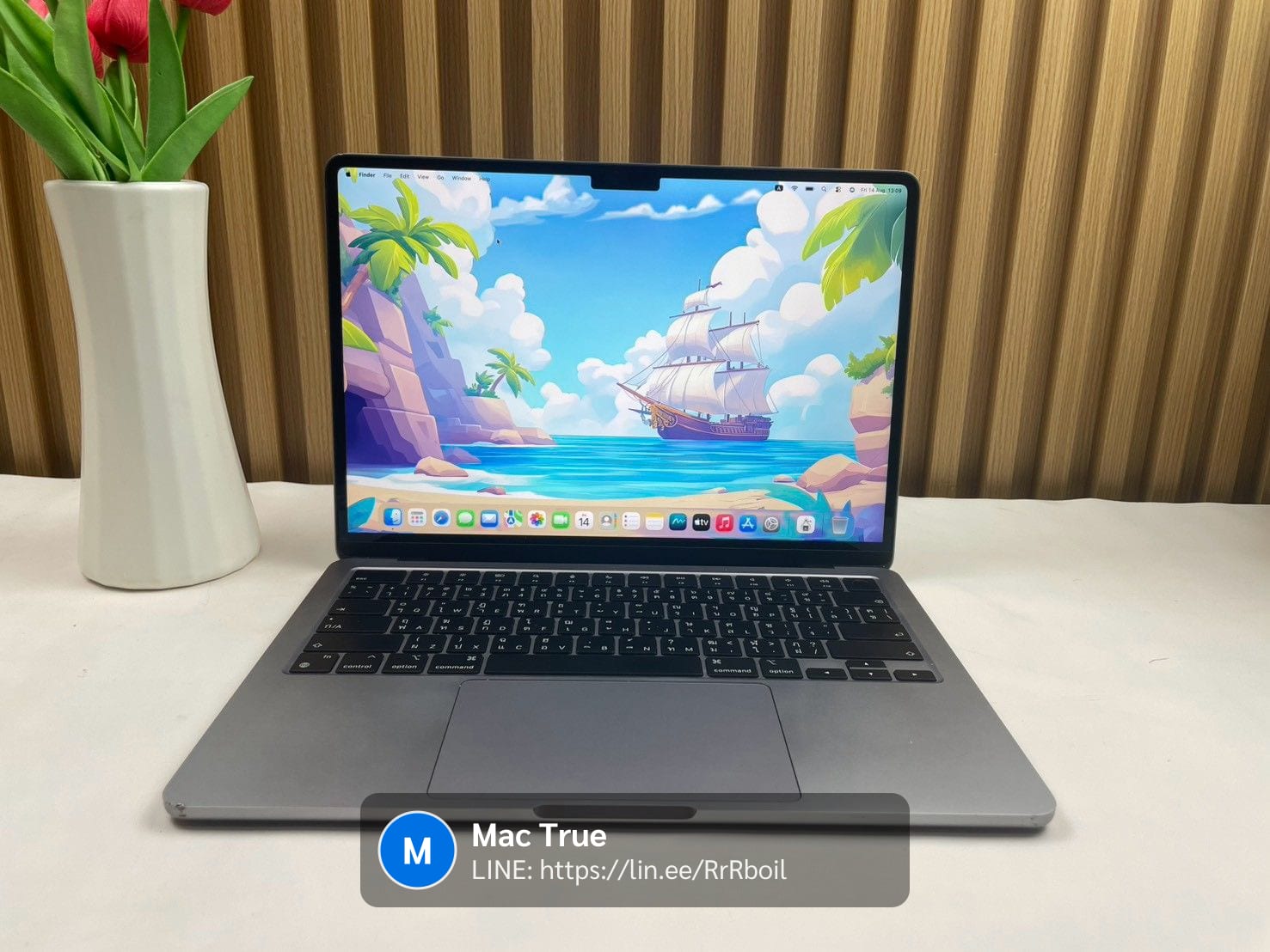 MacBook Air 13-inch, M2, 2022 MacBook Air 13-inch M2 2022 Ram8GB SSD512GB Space gray