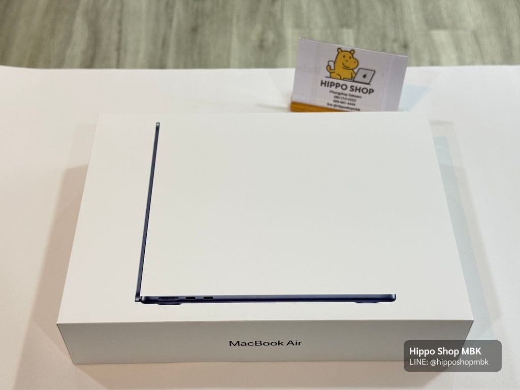 MacBook Air 13-inch, M5, 2026 Macbook Air M5 13 นิ้ว SSD 512 Ram 16 ของใหม่ ศูนย์ไทย