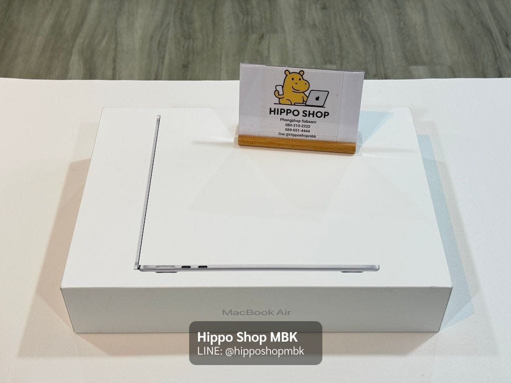 MacBook Air 13-inch, M5, 2026 Macbook Air M5 13 นิ้ว SSD 512 Ram 16 ของใหม่ ศูนย์ไทย