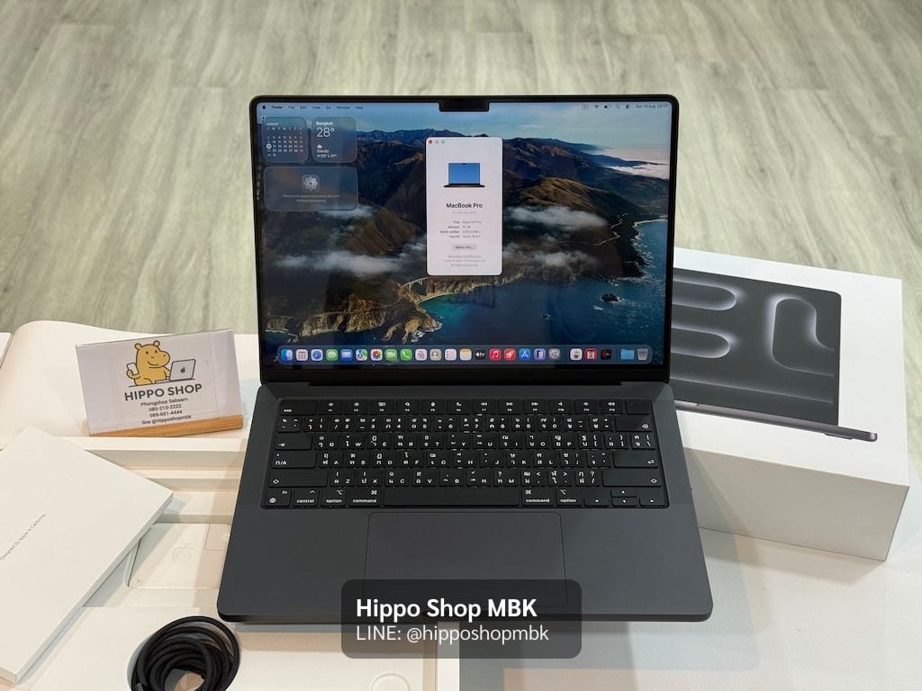 MacBook Pro 14-inch, Nov 2023 (M3 Pro / M3 Max)