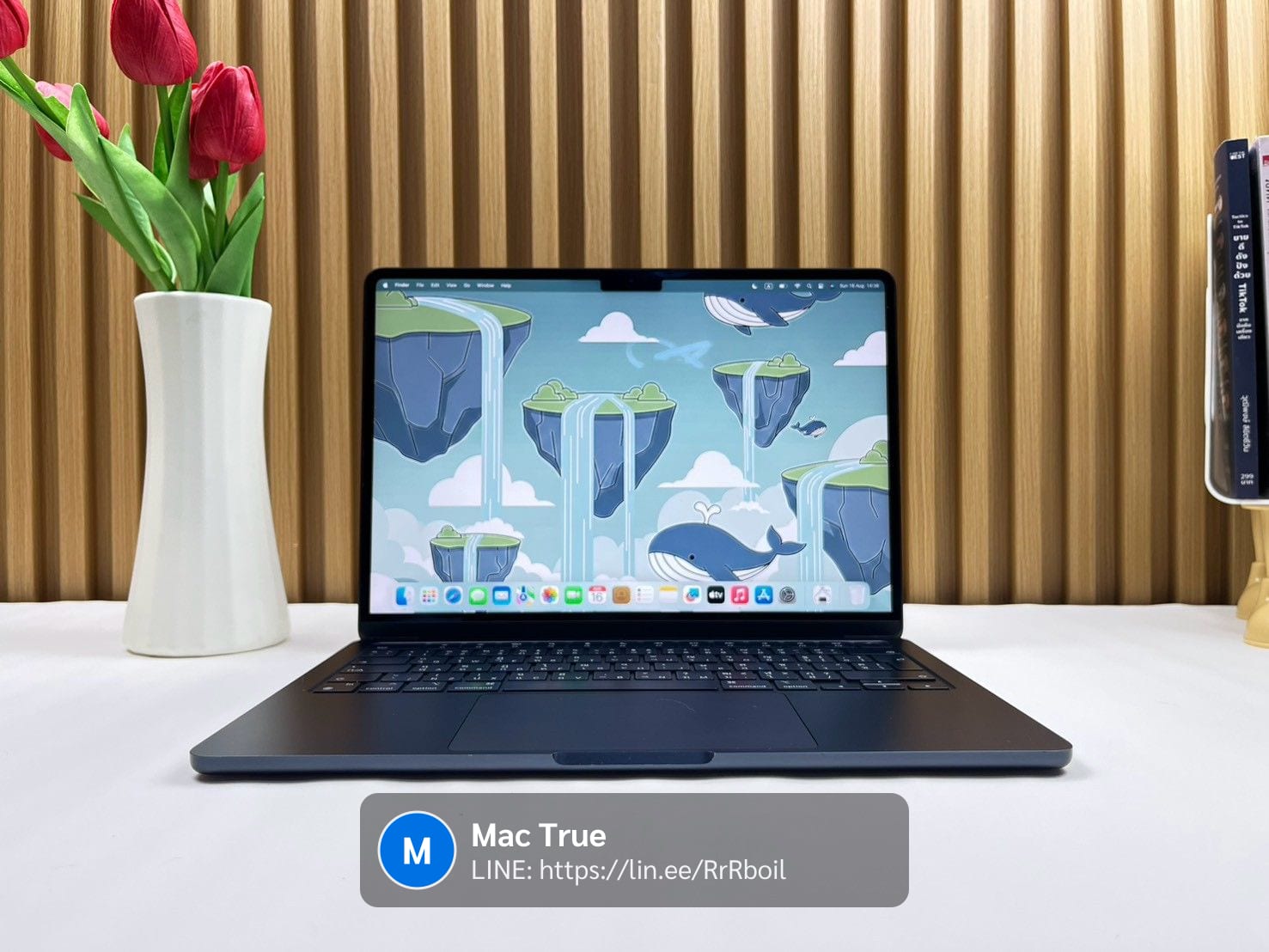 MacBook Air 13-inch, M2, 2022 MacBook Air 13-inch M2 2022 Ram8GB SSD256GB Midnight