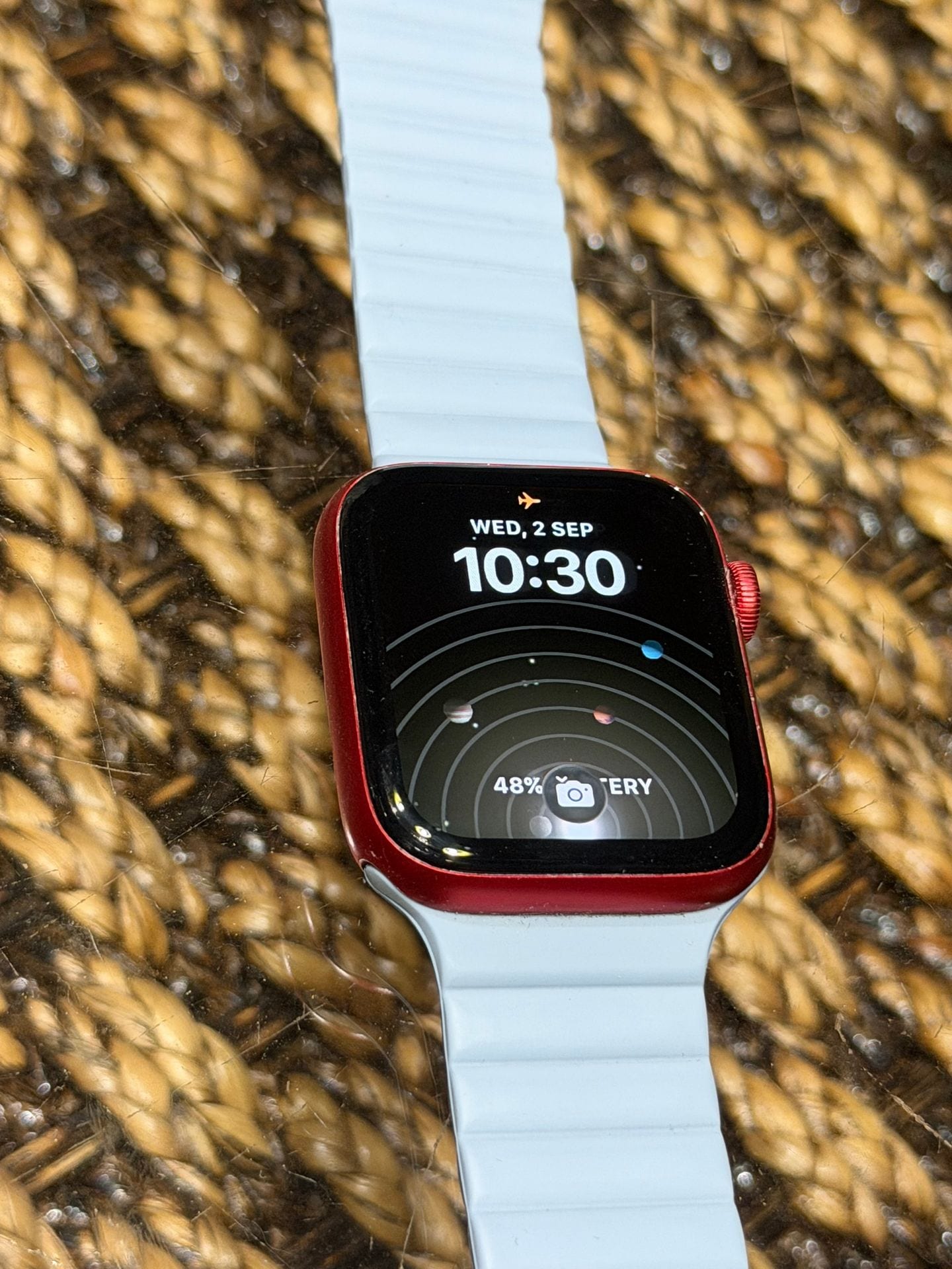 Apple Watch Apple Watch Series 6 Watch Series 6 (GPS) 44mm (PRODUCT)RED 3500 บาท
