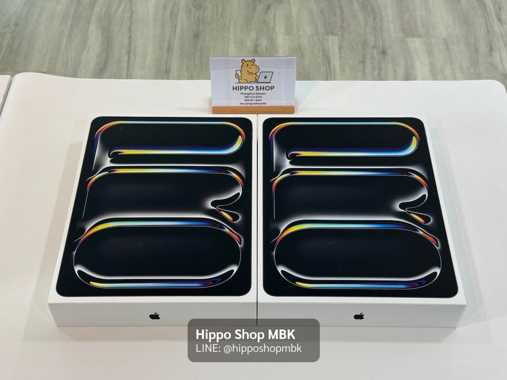 iPad Pro (13-inch, M4, 2024) iPad Pro 13 M4 2024 1TB Wifi ตัวท็อป ของใหม่ ศูนย์ไทย