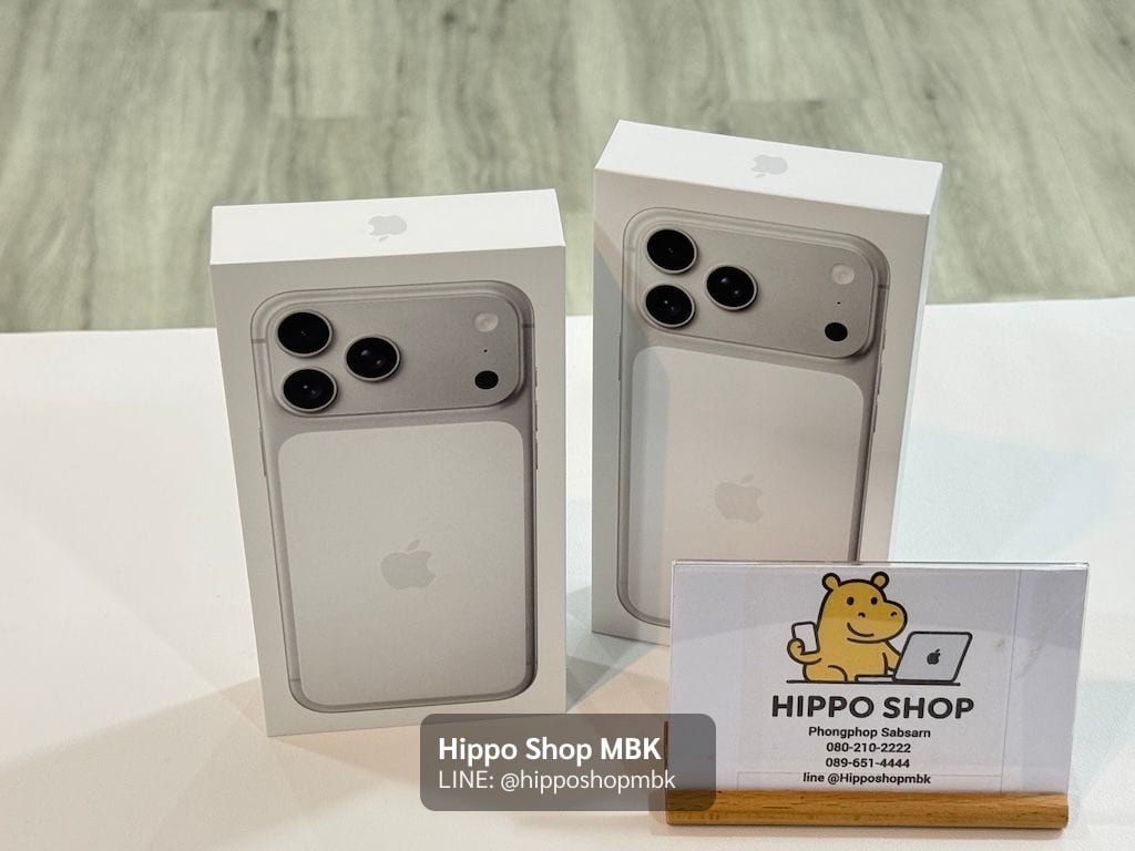 iPhone 17 Pro Max (2025) Iphone 17 Pro Max 256 GB Silver ของใหม่ ศูนย์ไทย